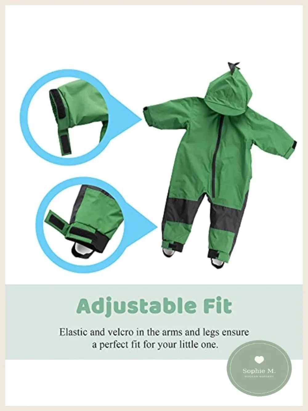 Kids Waterproof Rain Suit Muddy Buddy One Piece Coverall Outerwear